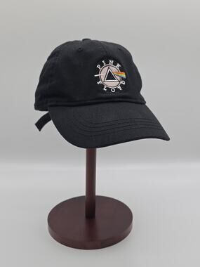 Pink Floyd Dark Side of the Moon Hat Black Dad Cap Prism Rainbow Embroidered '24